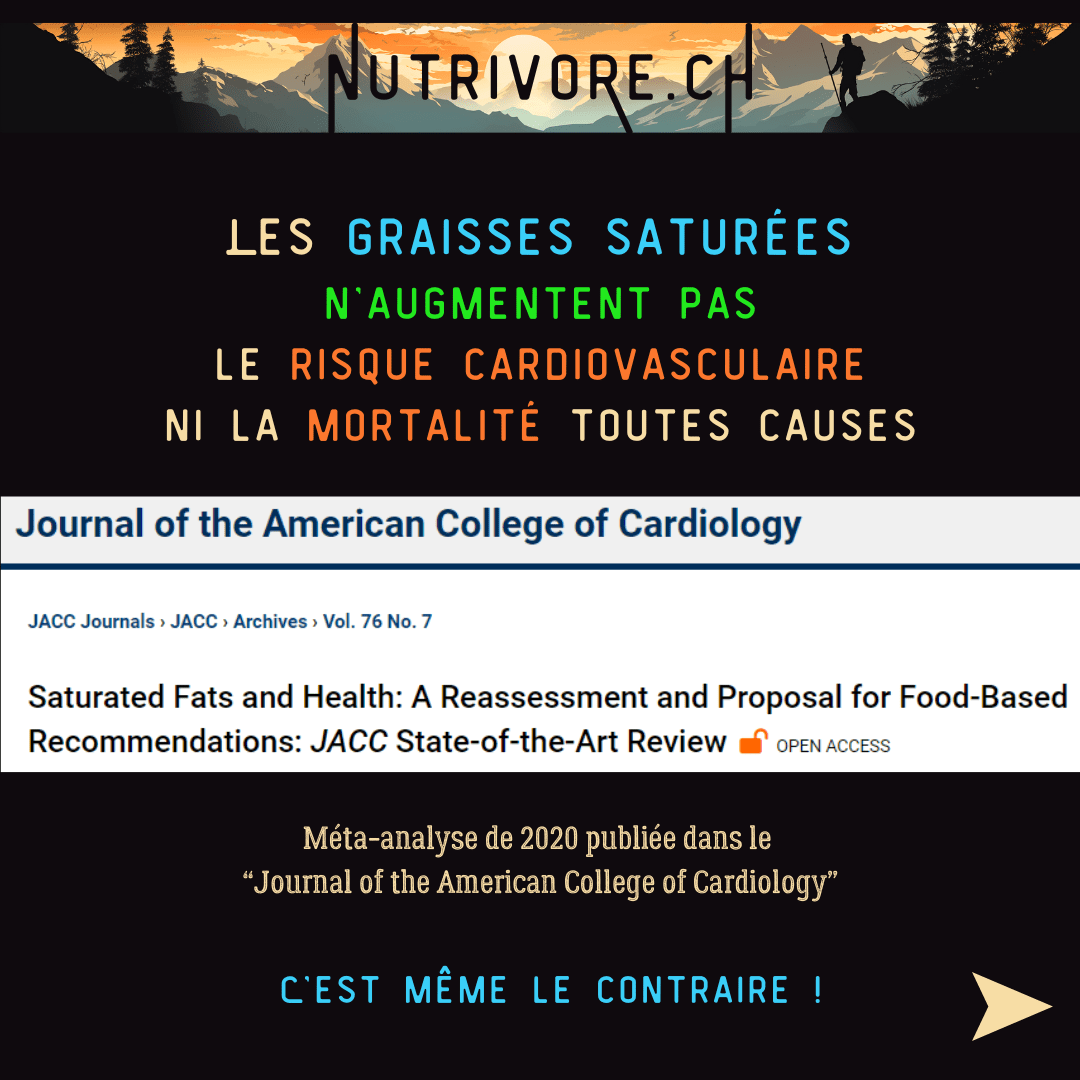 Lire la suite à propos de l’article Les graisses saturées sont bénéfiques